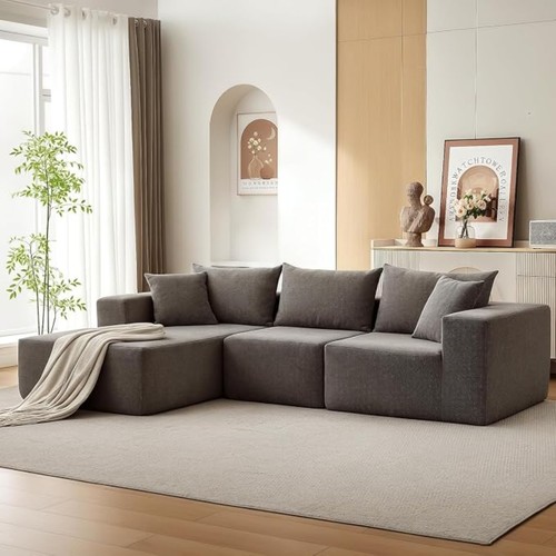 Space saving modular - modular, l-shaped