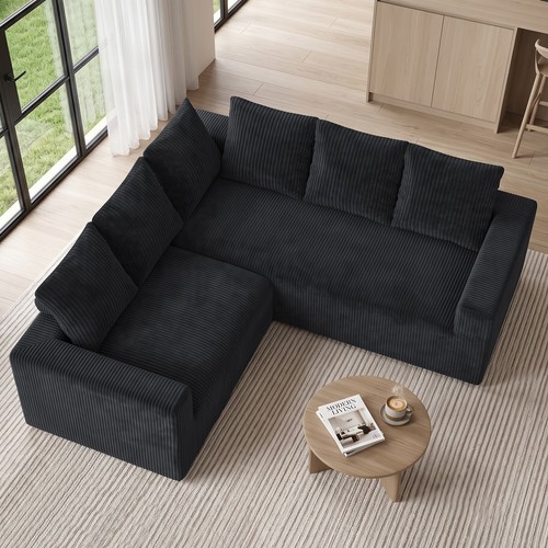 Corner sofa shaped - sofa, 6