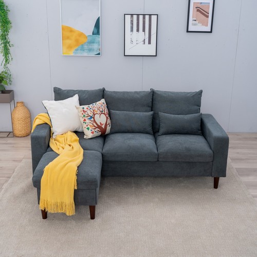 Seater with footstool chaise - 3,