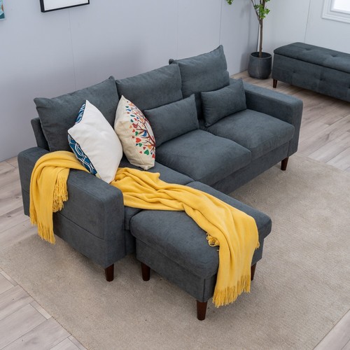 Modern shaped corner sofa - corner, 2