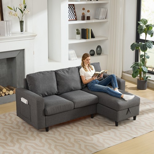 Shaped couch sofa with - l-shaped,