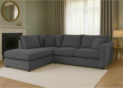 Anglo left hand shaped sofa - shaped,