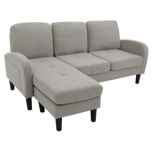 Seater sofa linen - sofa,