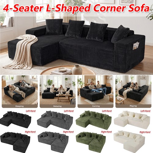 Shaped corner sofa - corner, with