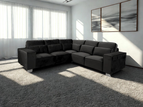 Large corner sofa shaped - corner,