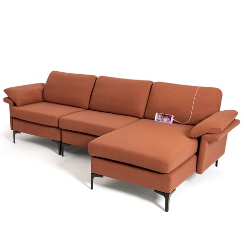 Modular shaped seater - l-shaped, 3-seater