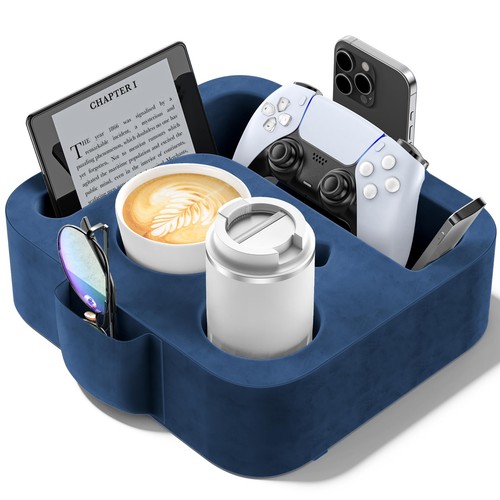 Couch cup holder pillow - cup,
