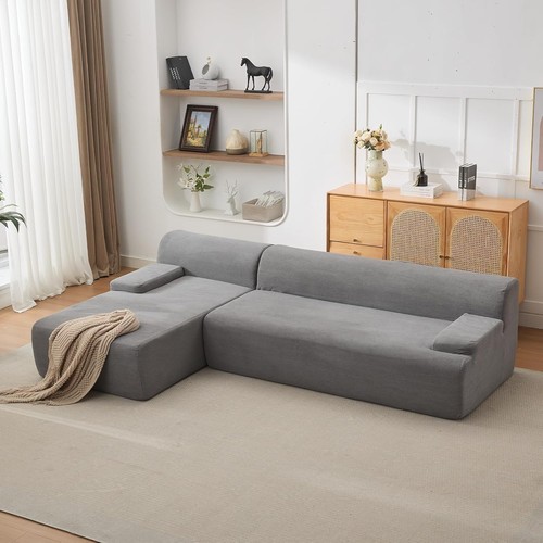 Boneless couch with - couch, chaise