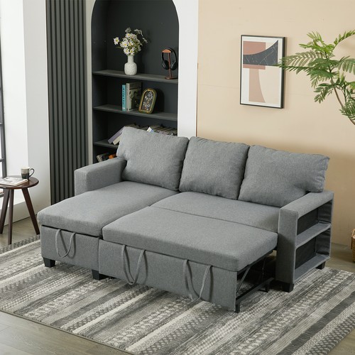 Corner sofa bed shaped - bed, l-shaped