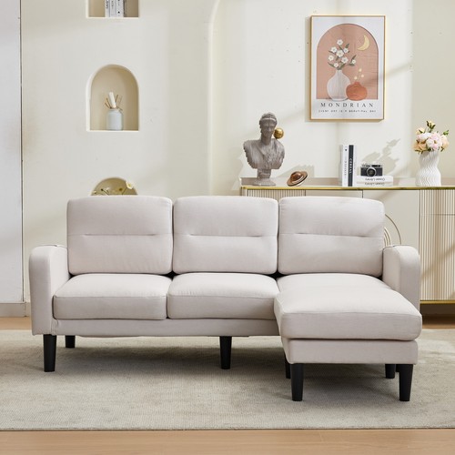 Shaped corner sofa - sofa,, seater