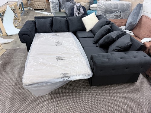 Black velvet shape - velvet, corner