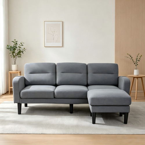 Shaped corner sofa - corner, seater