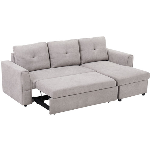 Shaped sofa bed - bed, storage