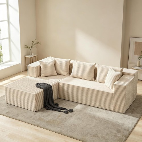 Left chaise cloud - left, couch