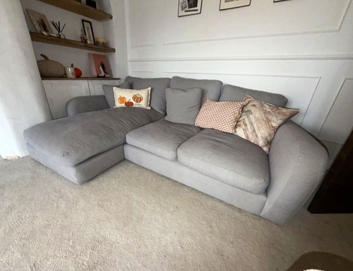 Loaf grey fabric - grey, hand