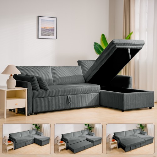 Seater sofa bed - 3, storage