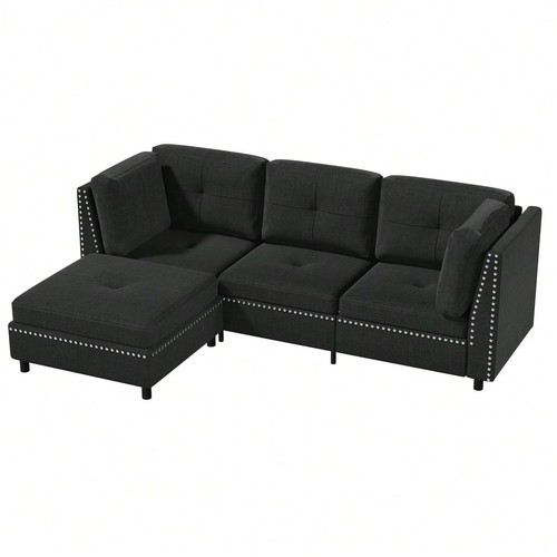 Shaped corner sofa bed 225cm - l-shaped,