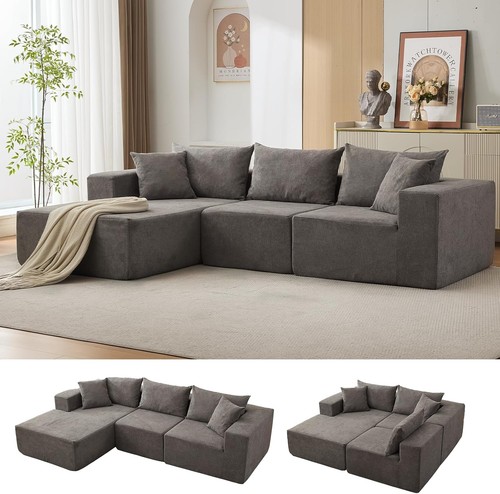 Modular shape cloud sofa - modular,