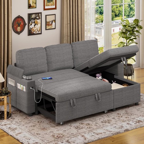 Seater corner sofa bed - 3-seater,