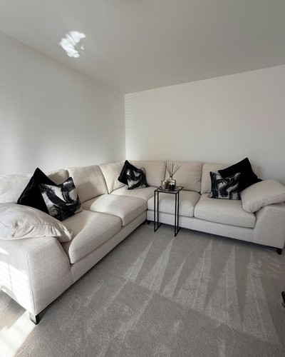 Cream 2c2 corner sofa seater - corner,
