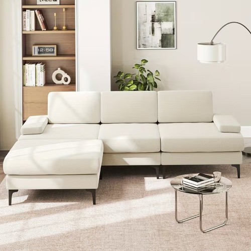 Shaped chenier sofa for - l-shaped,