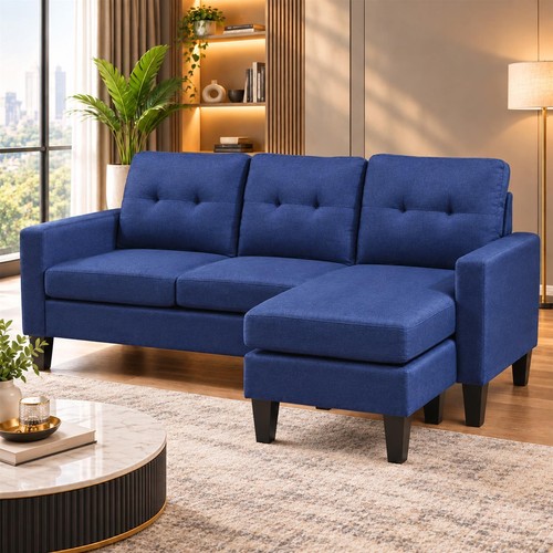 Corner sofa fabric sectional - corner,