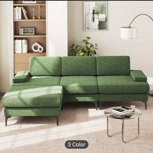 Modern shaped chenier sofa - modern,